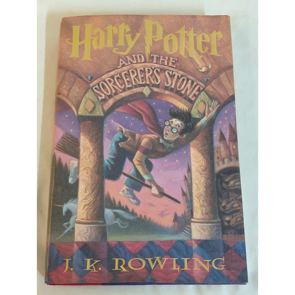 Harry Potter and the Sorcerer's Stone First American Edition 1998 Hardcover DJ